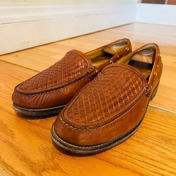 Sperry Gold Cup ASV Basket Woven Leather Loafer Men's 12 M - Picture 11 of 16